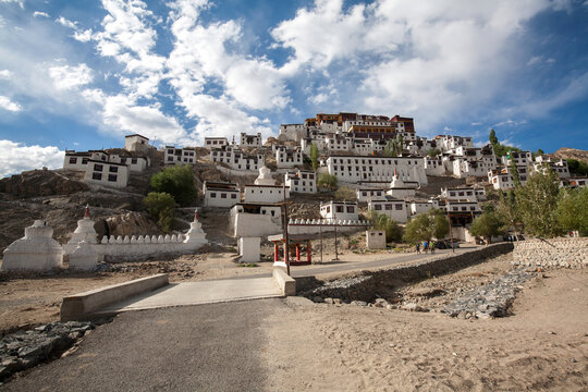 Thiksey Monastery, Leh Ladakh, Indai