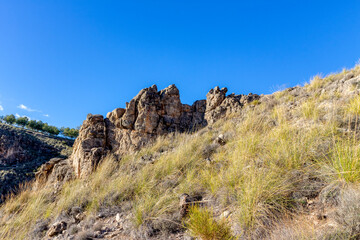 mountainous landscape in southern Spain

