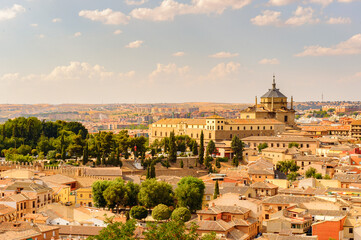Obraz premium Toledo, capital of the province of Toledo and the autonomous community of Castile–La Mancha.