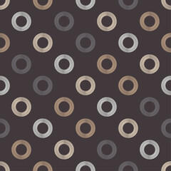 Brown floor with wooden texture. Geometry. Seamless pattern. Vector illustration for web design or print.