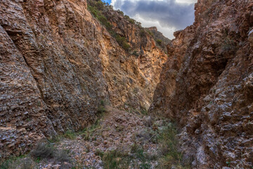 mountainous area in the area of ​​Cejor (Berja) 
