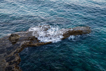 sea waves in the ocean