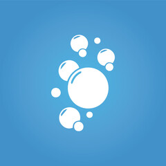 Bubble  icon vector