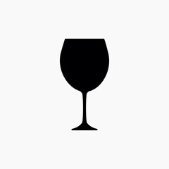wine icon vector sign  symbol