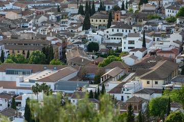 Fototapeta na wymiar Granada Spain photos of the city of the Alhambra