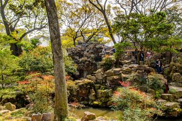 It's The Humble Administrator's Garden, a Chinese garden in Suzhou, a UNESCO World Heritage Site