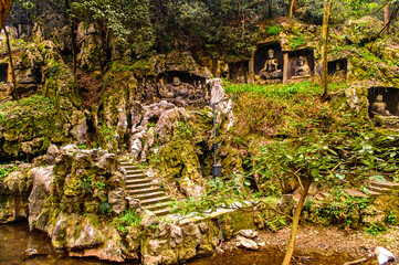 It's Rock reliefs at Feilai Feng at the Lingyin Temple (Temple of the Soul's Retreat) complex. One...