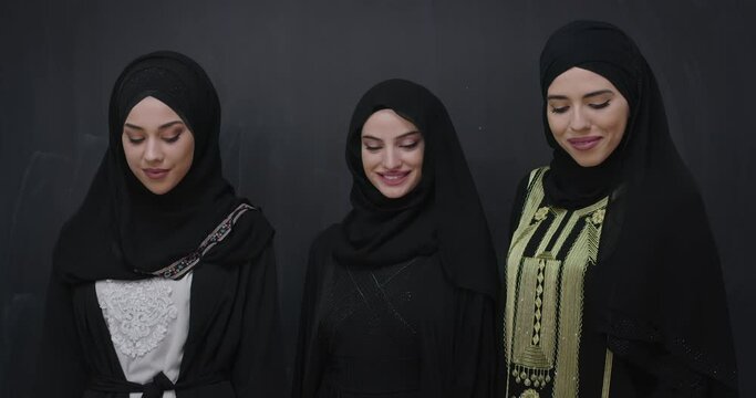 modern islam fashion and ramadan kareem concept