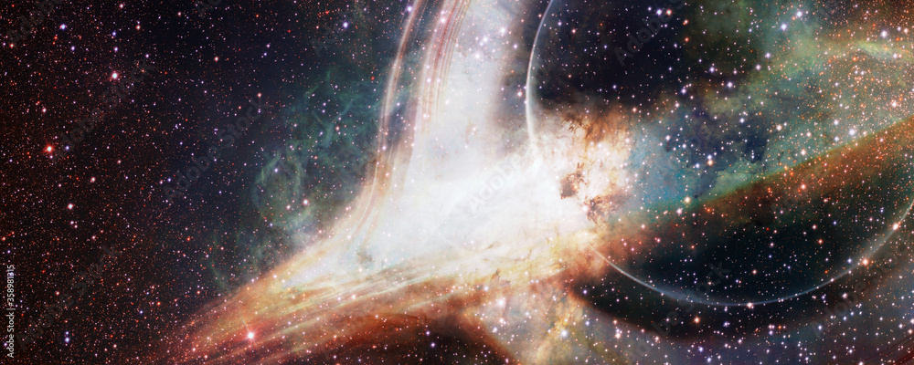 Canvas Prints black hole in space. elements of this image furnished by nasa