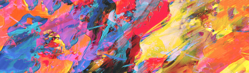 Abstract acrylic and watercolor painting. Color texture background.