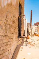 Kolmanskop (Coleman's hill), a ghost town in the Namib desert