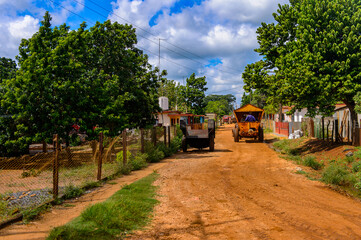 Nature and house in Matanzas, one of the major provinces in Cuba.