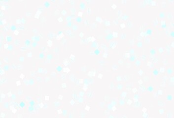 Light Green vector texture with poly style with circles, cubes.