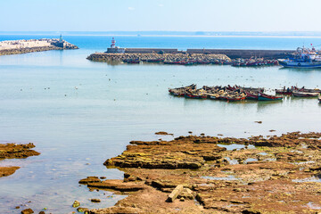 It's Coast of the Atlantic Ocean, El Jadida, Morocco