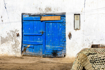 It's Fortified citadel and walls in Essouira Morocco