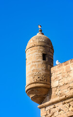 It's Fortified citadel and walls in Essouira Morocco