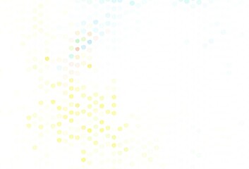 Light Multicolor vector backdrop with bent lines.