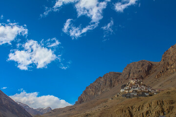 Key monastry,Kaza,Spiti Valley,Himachal Pradesh,India