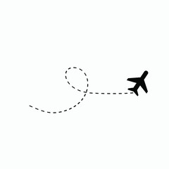 travel icon vector sig