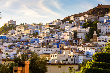 It's Architecture of Chefchaouen, Morocco.