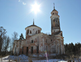 Obraz premium abandoned Church