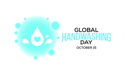 Global Handwashing Day is an international hand washing promotion campaign to motivate and mobilize people around the world to improve their hand washing habits. it occurs on 15 October of each year.