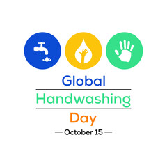 Global Handwashing Day is an international hand washing promotion campaign to motivate and mobilize people around the world to improve their hand washing habits. it occurs on 15 October of each year.