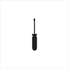 Screw driver tool icon vector