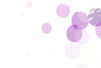 Light Green, Red vector background with spots.