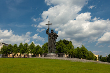 Statue of Prince Vladimir - the Baptist of Russia
