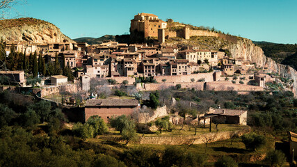 Naklejka premium panoramic view of assisi umbria italy