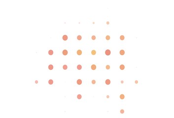 Light Red vector background with bubbles.