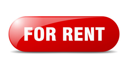 for rent button. for rent sign. key. push button.