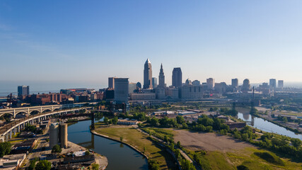 Naklejka premium Cleveland Ohio