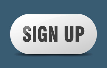 sign up button. sign up sign. key. push button.