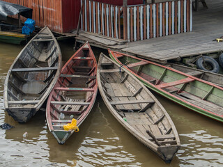 Fototapeta na wymiar Traditional, indian boats