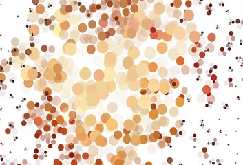 Light Orange vector layout with circle shapes.