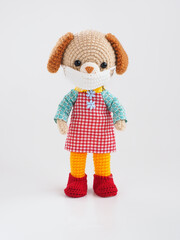 かわいい動物のあみぐるみ（子供の生活）