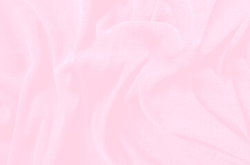 Pink pastel soft cotton towel from natural, texture for background, close up photo.