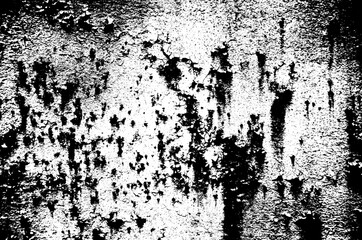 Obraz na płótnie Canvas Black and white shabby grunge metal texture background