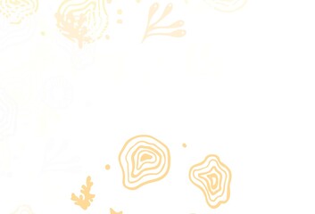Light Red vector pattern with random forms.