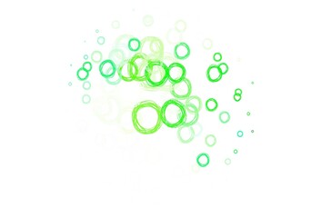 Light Green vector texture with disks.