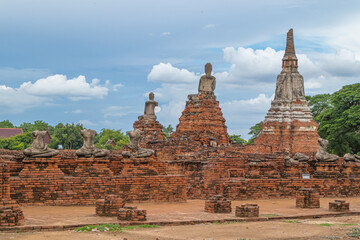 Fototapeta premium Chai Watthanaram Temple Old Ayutthaya Temple