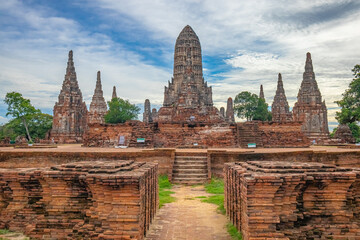 Chai Watthanaram Temple Old Ayutthaya Temple