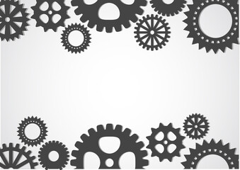 cogs abstract background