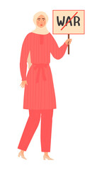 Protest people against discrimination All Lives Meter, set of cartoon characters isolated on white, vector illustration. Men and women activists protest with signboards, anti racism discrimination