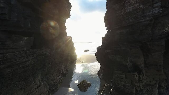 Playa de las Catedrales, Galicia Espa&ntilde;a