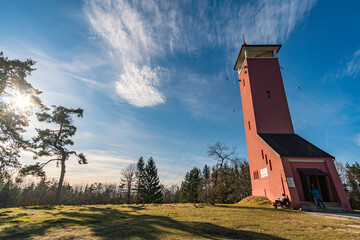 Fototapeta premium Fantastic hike to Hohenzollern Castle