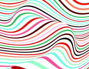 The moving color background image such as the turbulent water wave