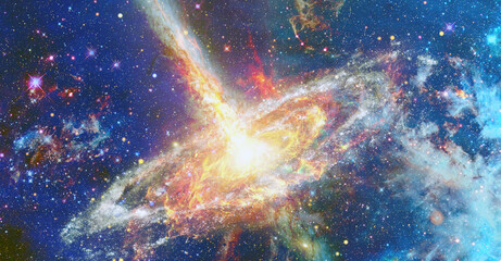 Neutron star. Elements of this image furnished by NASA